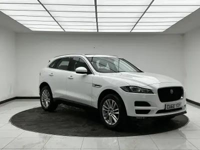 Used Jaguar F-Pace Portfolio 180 HP (132 kW) 2018 White SUV