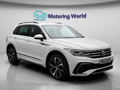 Used VW Tiguan R-line 150 HP (110 kW) 2023 White SUV