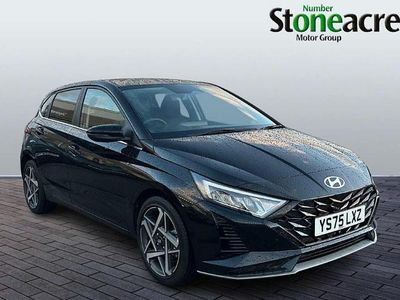 New Hyundai i20 Premium 100 HP (73 kW) 2025 Black Hatchback