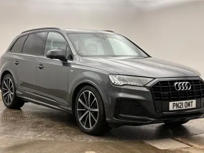 Used Audi Q7 Black Edition 286 HP (210 kW) 2021 Grey SUV