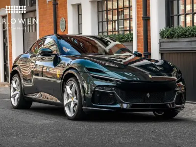Used Ferrari Purosangue 725 HP (533 kW) 2024 Green SUV