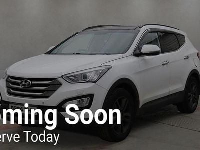 Used Hyundai Santa Fe Premium SE 2014 White SUV