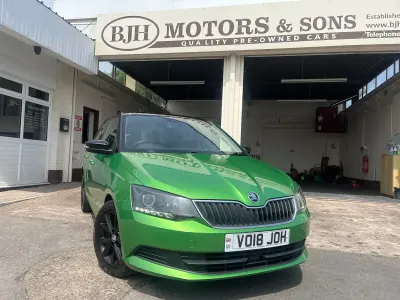 Used Skoda Fabia Colour Edition 2018 Green Hatchback