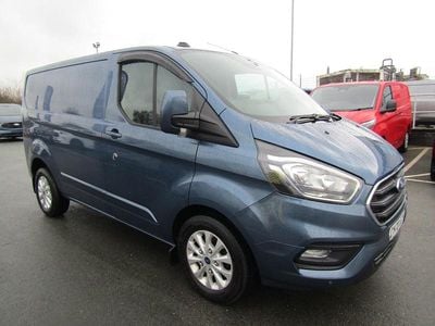 Used Ford Transit Custom Limited 130 HP (95 kW) 2021 Blue Van