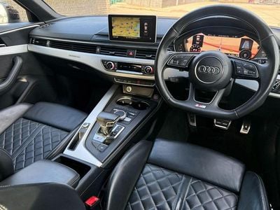 Used Audi S4 Advanced 354 HP (260 kW) 2017 White Sedan