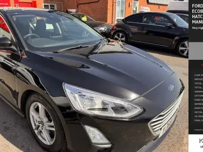 Used Ford Focus Zetec 120 HP (88 kW) 2018 Black Hatchback