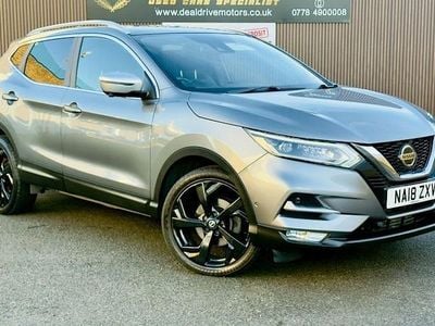Grey Used 2018 Nissan Qashqai Tekna+ SUV | £10,990 (Fair price)