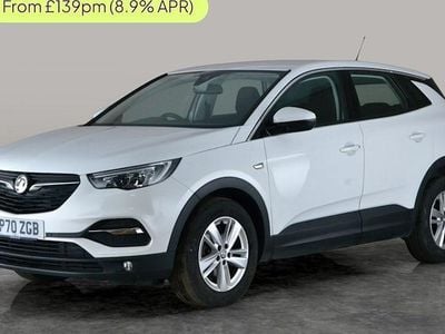 Used Vauxhall Grandland X S 131 HP (96 kW) 2020 White SUV