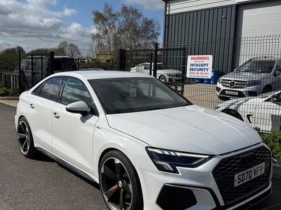 Used Audi A3 S-Line 110 HP (80 kW) 2021 White Sedan