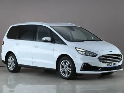 Begagnad Ford Galaxy Titanium 190 HK (139 kW) 2021 Vit Minibuss