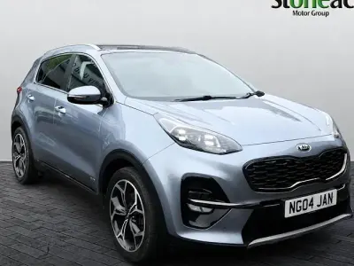 Used Kia Sportage GT-Line S 177 HP (130 kW) 2020 Silver SUV