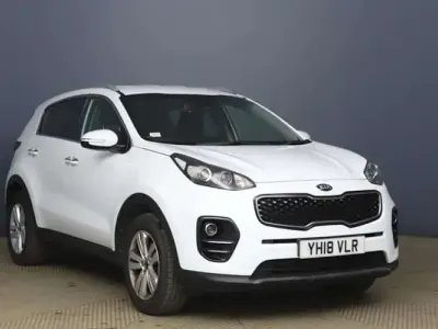 Used Kia Sportage 177 HP (130 kW) 2018 White SUV