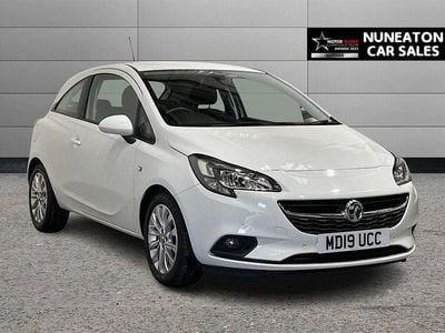 Used Vauxhall Corsa 90 HP (66 kW) 2019 White Hatchback