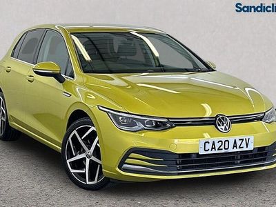 Used VW Golf VIII Style 150 HP (110 kW) 2024 Yellow Hatchback