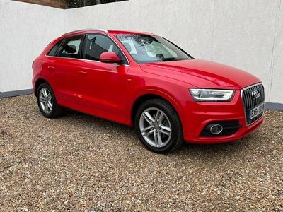 Begagnad Audi Q3 S-Line 150 HK (110 kW) 2014 Röd SUV