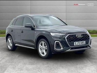 Used Audi Q5 S-Line 261 HP (191 kW) 2022 Black SUV