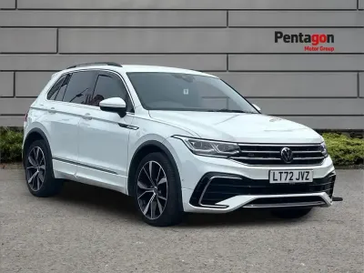 Used VW Tiguan R-line 150 HP (110 kW) 2022 White SUV