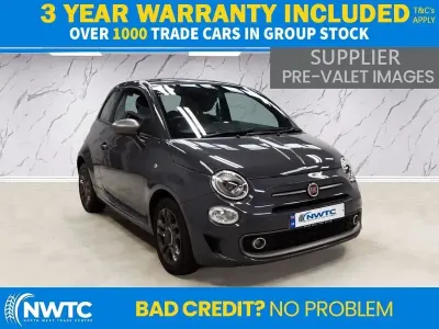 Used Fiat 500 Sport 70 HP (51 kW) 2021 Grey Hatchback