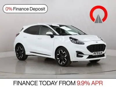 Used Ford Puma ST-Line X 125 HP (91 kW) 2020 White SUV
