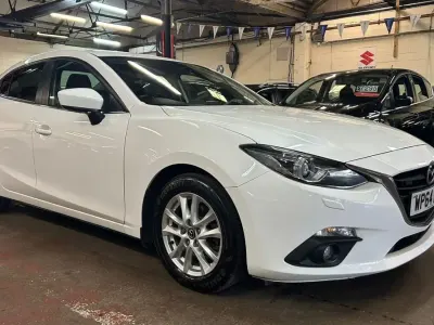 Usado Mazda 3 165 CV (121 kW) 2014 Blanco Berlina