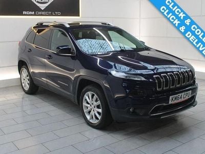 Blue Used 2014 Jeep Cherokee Limited SUV | £6,900 (Fair price)