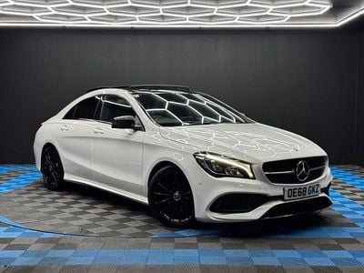 White Used 2018 Mercedes CLA200 AMG line Sedan | £14,990 (Fair price)