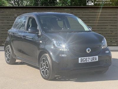 Used Smart ForFour Premium 90 HP (66 kW) 2017 Black Hatchback