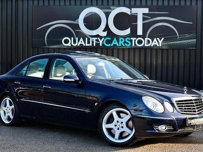 Blue Used 2007 Mercedes E500 Avantgarde Sedan | £8,995