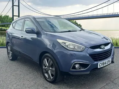 Used Hyundai ix35 Premium 134 HP (98 kW) 2014 Blue SUV