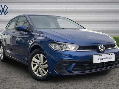Used VW Polo Life 94 HP (69 kW) 2022 Blue Hatchback