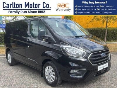 Used Ford Transit Custom Limited 2021 Black Van