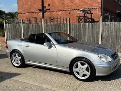 Used Mercedes SLK320 2001 Silver Cabriolet