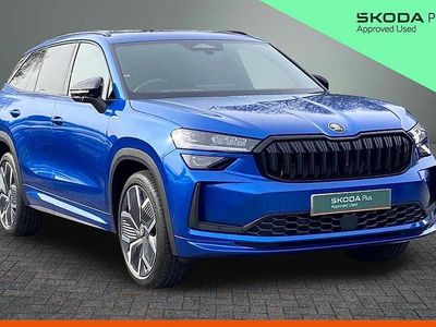 Used Skoda Kodiaq SportLine 150 HP (110 kW) 2025 Blue SUV