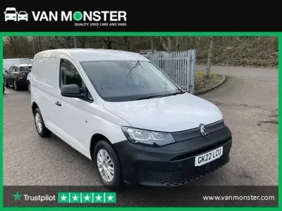 Begagnad VW Caddy 102 HK (75 kW) 2022 Vit Minibuss