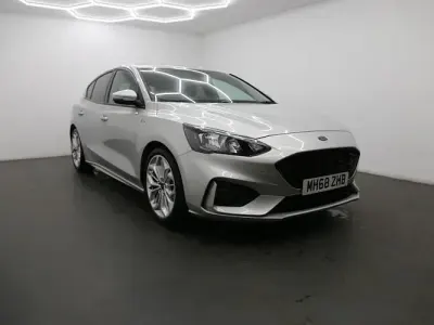 Used Ford Focus ST-Line X 125 HP (91 kW) 2019 Silver Hatchback