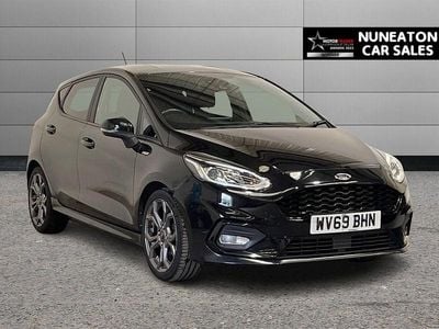 Used Ford Fiesta ST-Line 125 HP (91 kW) 2019 Black Hatchback