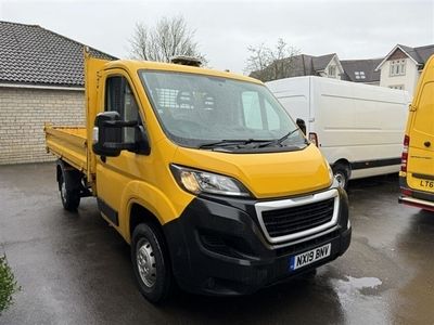used Peugeot Boxer 2.0 BLUE HDI 335 L2 C/C 130 BHP Tipper Euro 6 Clean air zone compliant