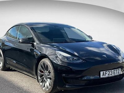 Used Tesla Model 3 Performance 461 kW (627 HP) 2023 Black Sedan
