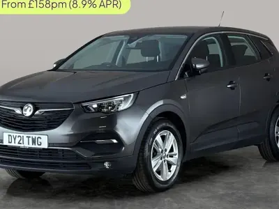 Used Vauxhall Grandland X 131 HP (96 kW) 2021 Grey SUV