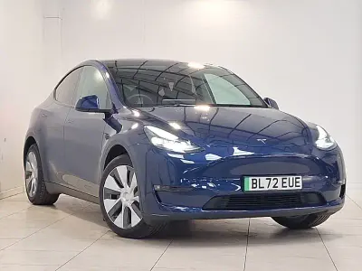 Used Tesla Model Y Long Range AWD 11 kW (15 HP) 2022 Blue SUV