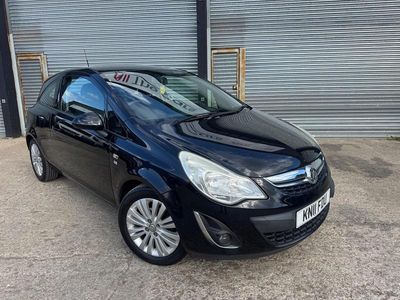 Used Vauxhall Corsa Excite 2011 Black Hatchback