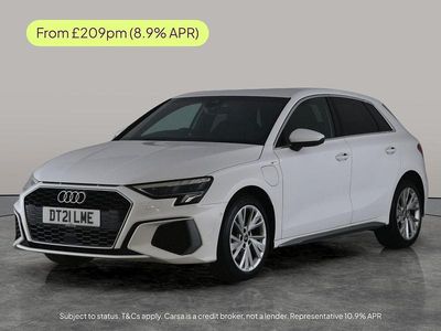 Used Audi A3 e-tron S-Line 2021 White Hatchback