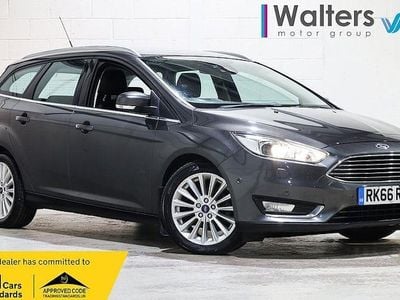 Grey Used 2016 Ford Focus Titanium X Estate | £9,250 (Fair price)