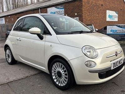 Used Fiat 500 Lounge 69 HP (50 kW) 2013 White Hatchback
