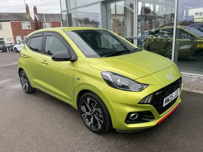 Used Hyundai i10 N Line 2025 Green Hatchback