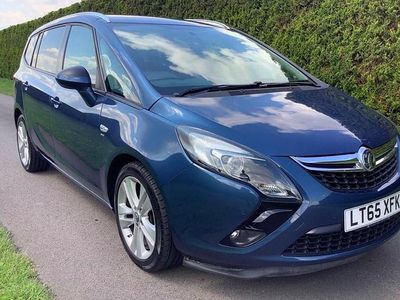 Used Vauxhall Zafira Tourer SRi 140 HP (102 kW) 2015 Blue MPV