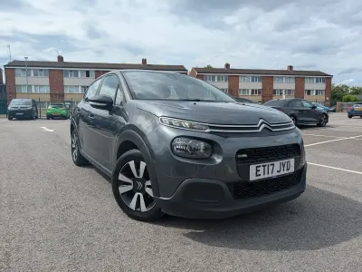 Used Citroën C3 Feel 82 HP (60 kW) 2017 Grey Hatchback