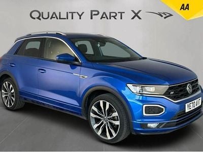 Blue Used 2020 VW T-Roc R-line SUV | £12,700 (Super price)