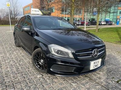 Used Mercedes A180 AMG 122 HP (89 kW) 2014 Black Hatchback