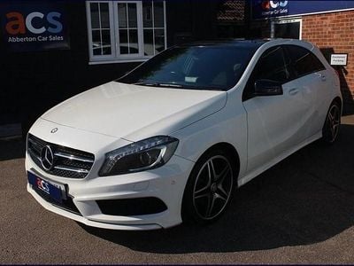 Used Mercedes A200 AMG 136 HP (100 kW) 2014 White Hatchback